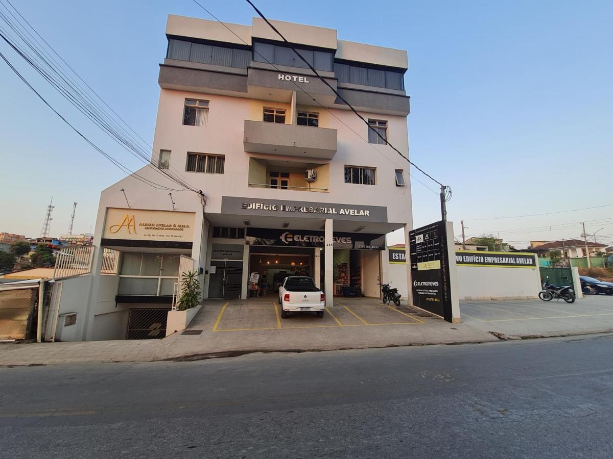 Hotel Avelar Ribeirao das Neves Bagian luar foto